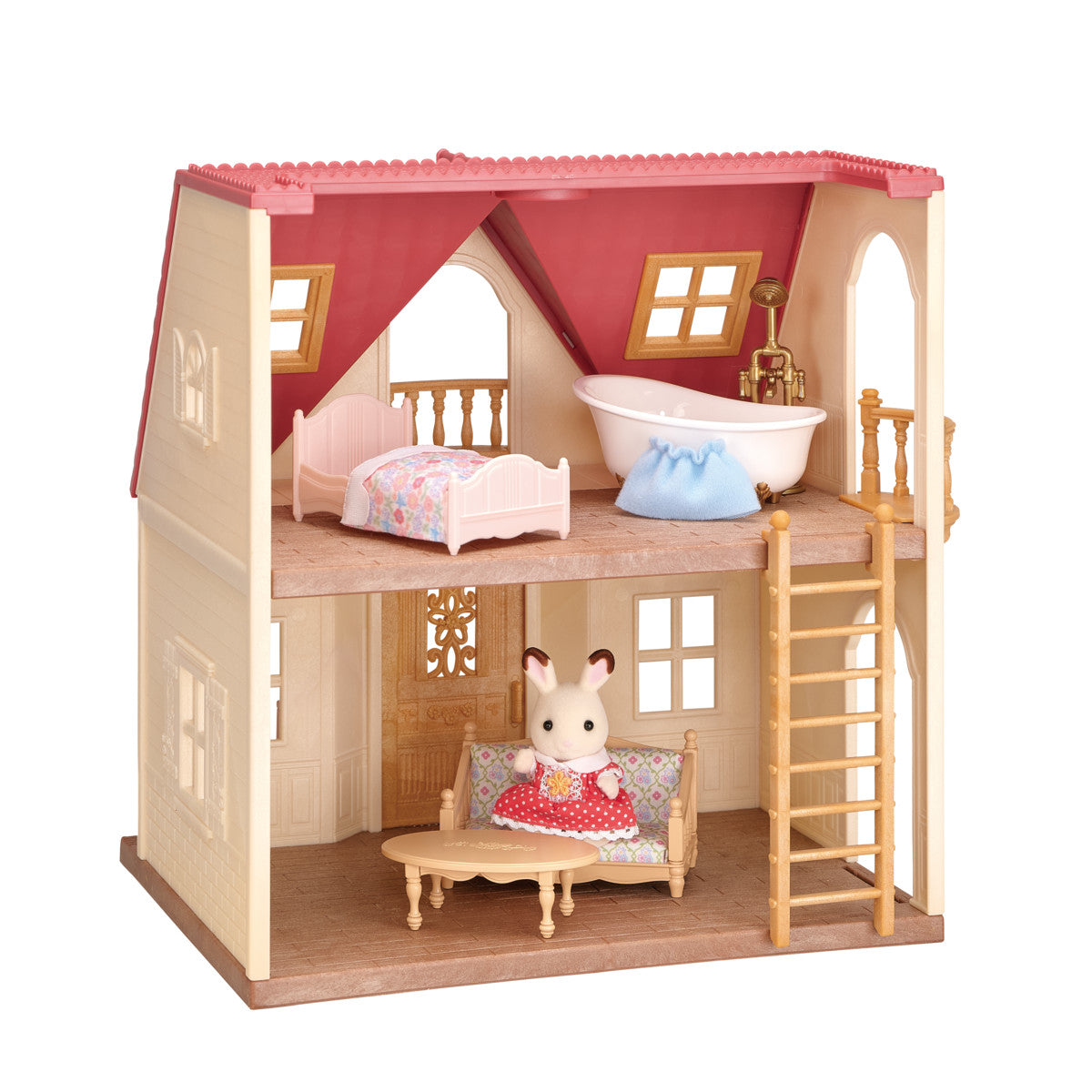 Calico-Critters-Red-Roof-Cozy-Cottage-Playset-Collectibles-26635145707607