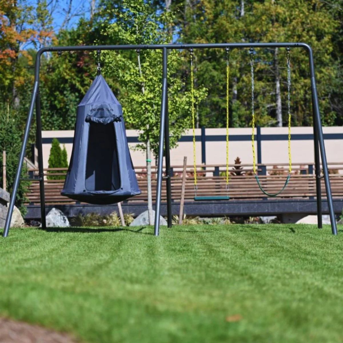 Gobaplay-TitanPro-Swing-Set-with-Green-Saucer-Tent-Swing-Outdoor-26806226878551