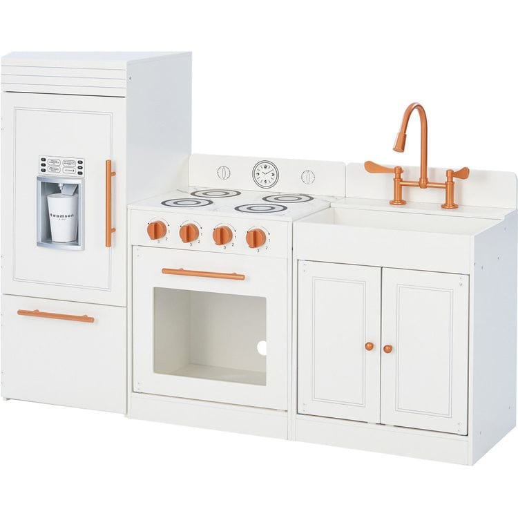 Little-Chef-Paris-Complete-Kitchen-Playset-White-Rose-Gold-Preschool-24715035836503