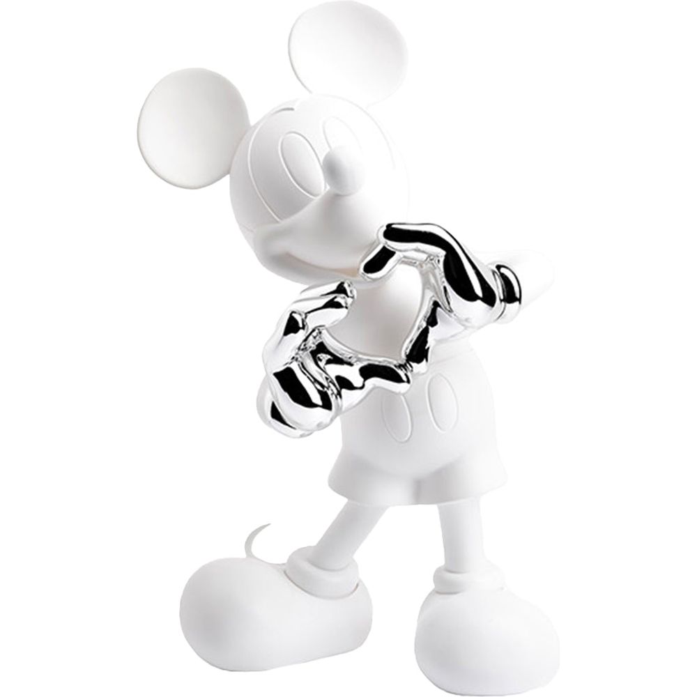 Mickey-Mouse-With-Love-12-Kelly-Hoppen-Figurine-White-Silver-Collectibles-25519830073431