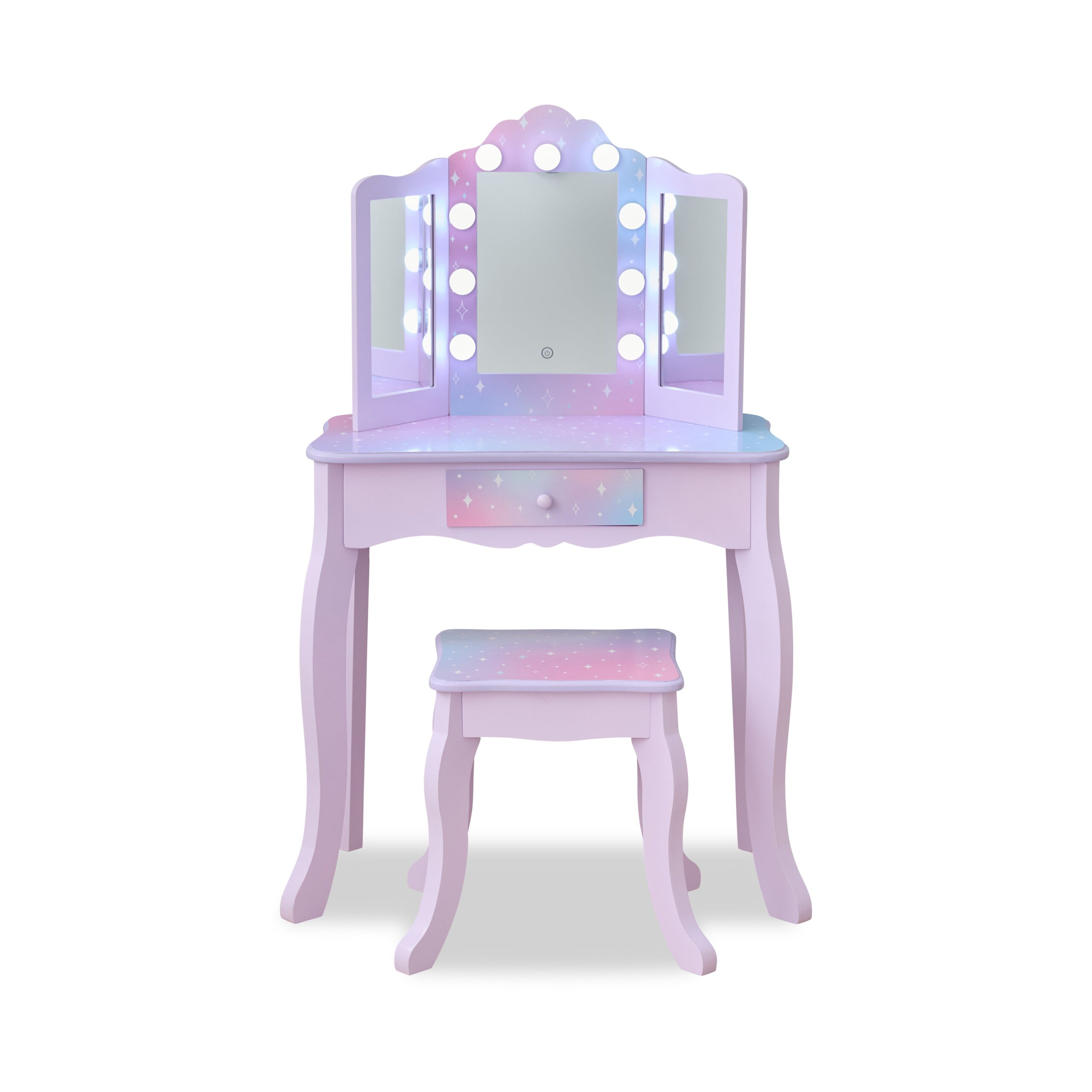 Stardust-Gisele-Wood-Vanity-Table-with-LED-Mirror-Drawer-Purple-Room-Decor-26469207670871