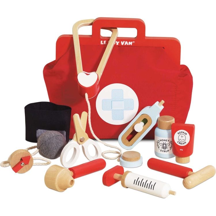 Vintage-Doctor-Roleplay-Wooden-Kit-10-Piece-Preschool-24900578410583